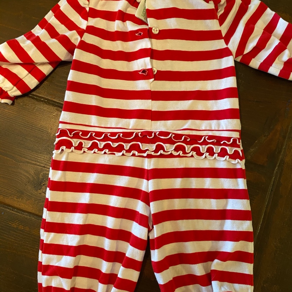 H embroidered long Christmas bubble